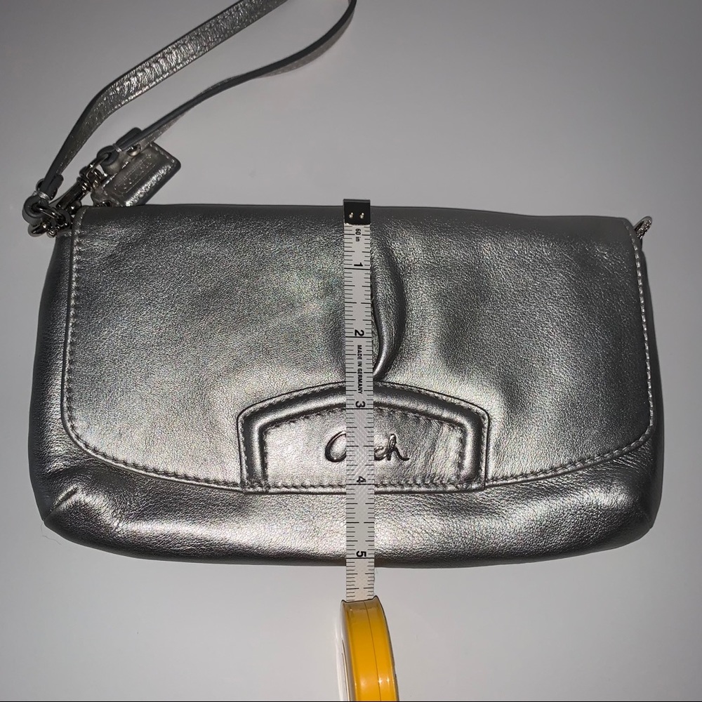 Coach Silver Wristlet - Picture 4 of 7